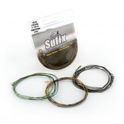 Sufix Camo Leaders (fast sinking) - 90cm - 2 leaders per pack.